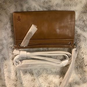 NWT Frye Convertible Brown Leather Bag
